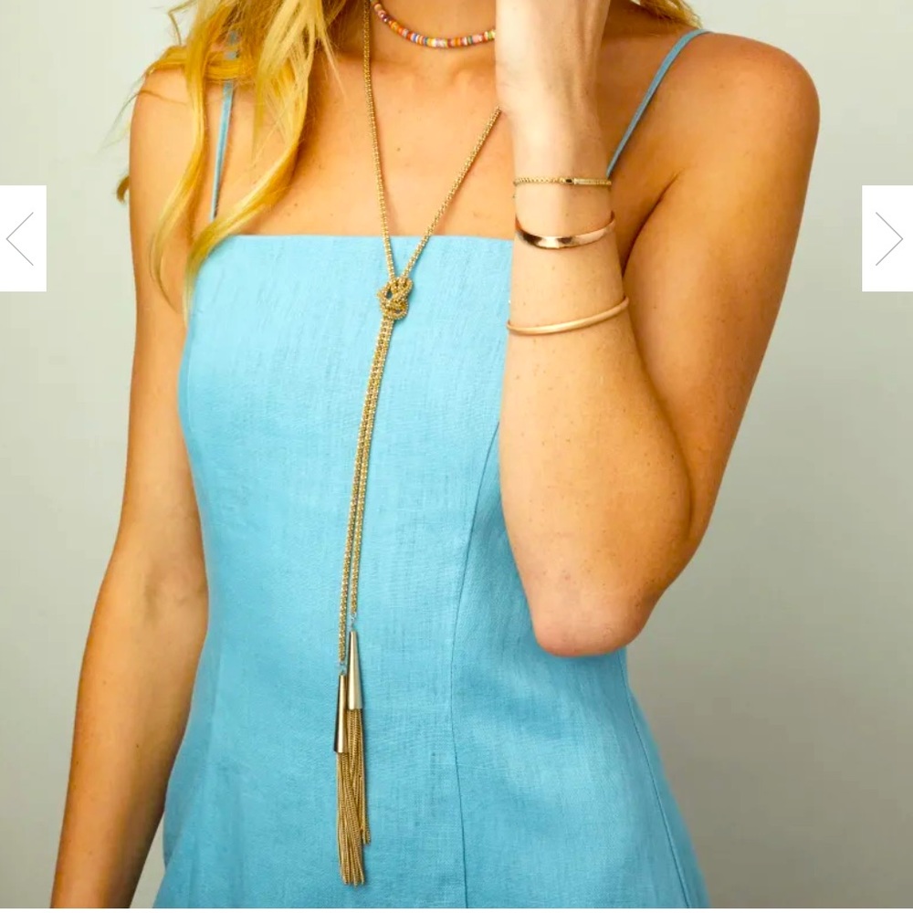 Kendra Scott Phara Lariat Necklace - EUC